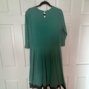 Matilda Jane Green Fit and Flare Midi Dress